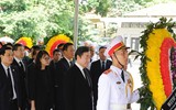 Nhiều đoàn quốc tế tới viếng Chủ tịch nước Trần Đại Quang